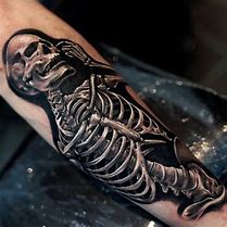 Image result for Black Skeleton Tattoo