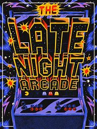 Image result for Arcade Design Poster 90s