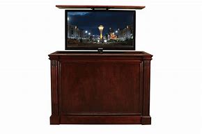 Image result for Retractable TV with Fire Place