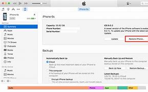 Image result for Reset iPhone with iTunes