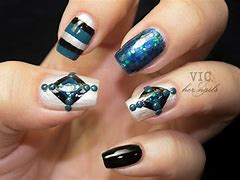 Image result for January Nail Art