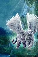 Image result for White Tiger with Wings