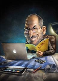 Image result for Steve Jobs Painting