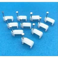 Image result for Flat Brown Cable Clips