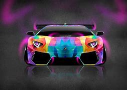 Image result for Neon Car Front Lambo