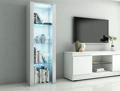 Image result for TV Unit Tall Light