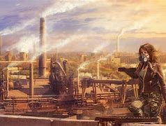 Image result for Industrial Zone Concept Art