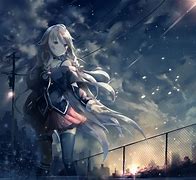 Image result for Anime Girl with Snow