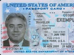 Image result for ID Number On Passport
