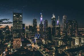 Image result for Night City Buildings