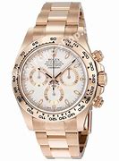 Image result for Rose Gold White Dial Watch