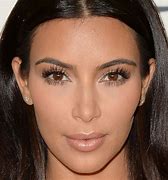Image result for Kim Kardashian with Makeup