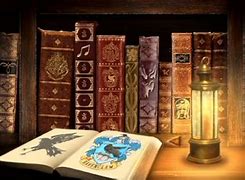 Image result for Harry Potter Library Books
