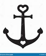 Image result for Heart Anchor Drawing