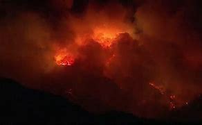 Image result for Wildland Fire at Night