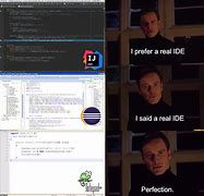 Image result for vs Code Vim Chad Meme