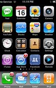 Image result for iPhone Main Screen with Whats App Icon