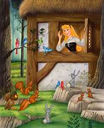 Image result for Sleeping Beauty Windows Scene