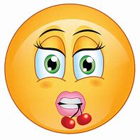 Image result for Flirty Emoji Face