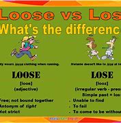 Image result for Lose vs Loss