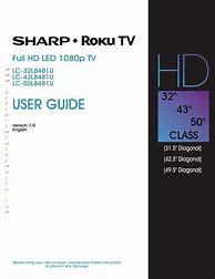 Image result for Sharp 55Fj1k Manual