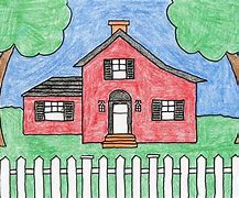 Image result for Old School House Drawings