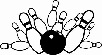 Image result for Bowling Pins Strike SVG