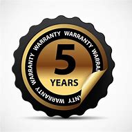 Image result for 5 Years Warranty