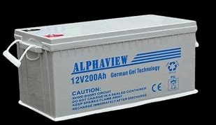 Image result for Alpha View 200Ah Gel Battery