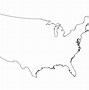 Image result for United States of America Outline