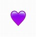 Image result for Purple iPhone Heart