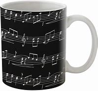 Image result for Musical Notes Mug