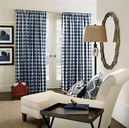 Image result for Rod Pocket Living Room Curtains