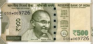 Image result for Single ₹500 Note