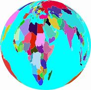 Image result for Colorful World Globe