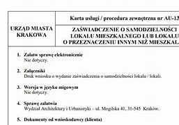 Image result for co_oznacza_zaświadczenie_o_samodzielności_lokalu