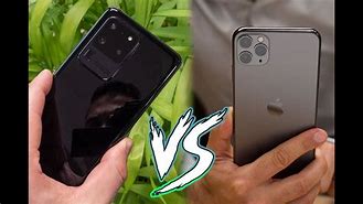 Image result for Samsung Galaxy S20 Plus versus iPhone Pro 11