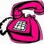 Image result for Pink Phone Clip Art