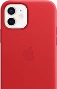 Image result for iPhone Red Leather MagSafe Case