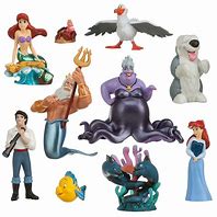 Image result for Disney Little Mermaid Figurines