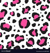 Image result for Pink and Black Cheetah Print