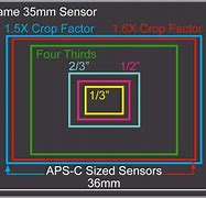 Image result for Fuji APS Sensor Size