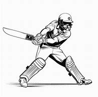 Image result for Black and White Cricket Poster