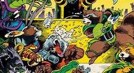 Image result for Frog Thor and Rocket Raccoon