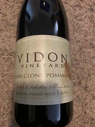 Image result for Vidon Pinot Noir Hans Pommard Single Clone Vidon