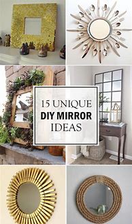 Image result for DIY Mirror Ideas