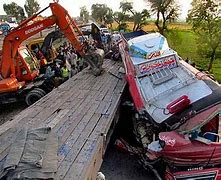 Image result for Pakistan Bus Accident