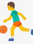 Image result for Playing Basketball Emoji