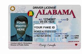 Image result for Fake ID Alabama