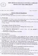 Image result for University Library Rules and Regulations